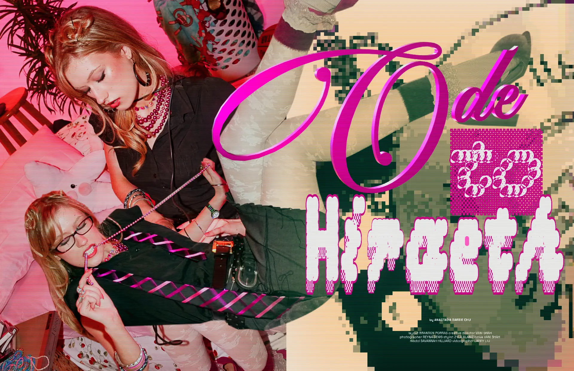 Ode to Hiraeth opening spread for SPARK Issue No. 25, Jubilee
